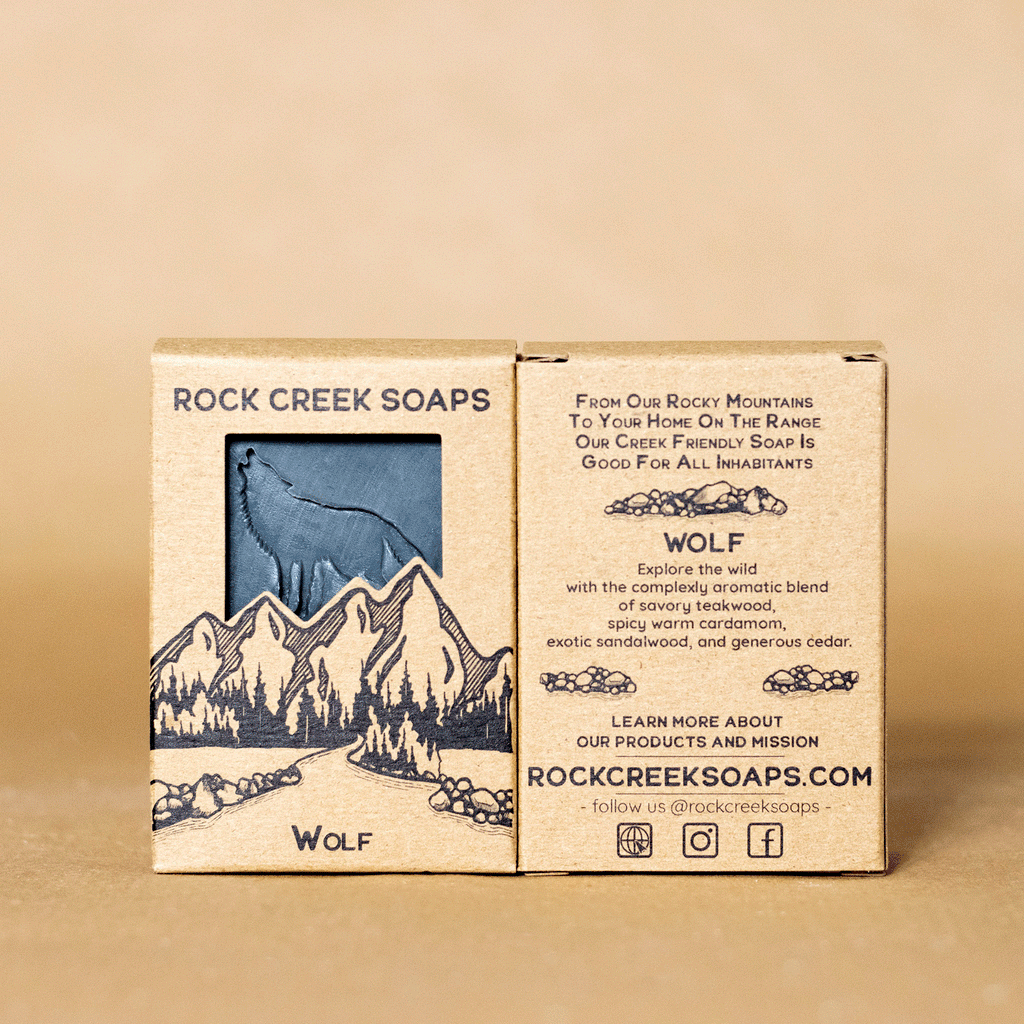 WOLF SOAP | Cardamom with teakwood
